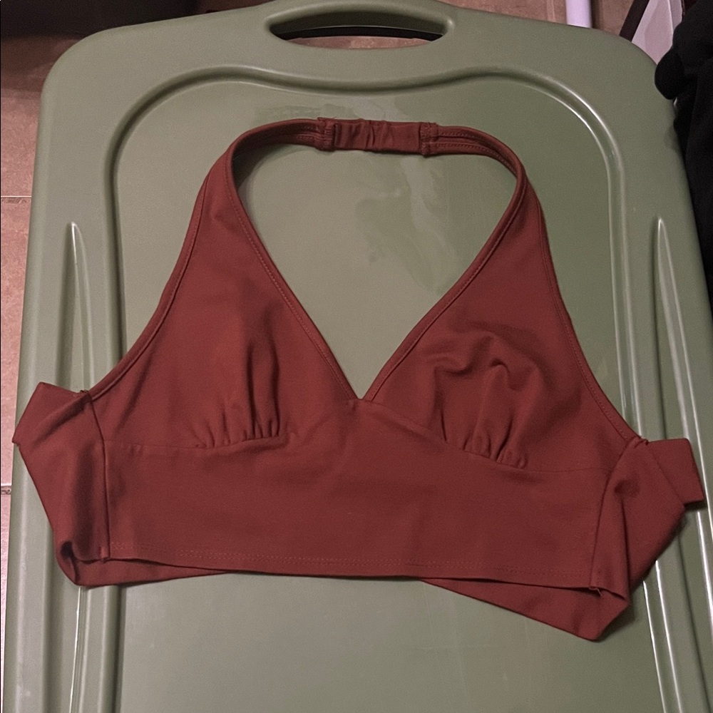 Altar'd State Terracotta Halter Top